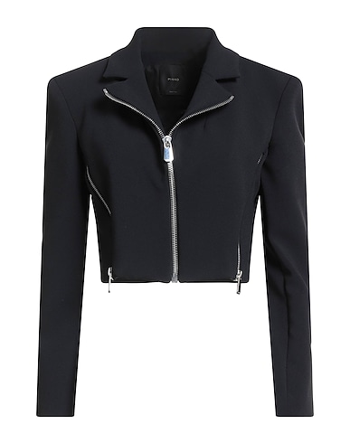 PINKO Jacket NERO 94% Polyester, 6% Elastane
