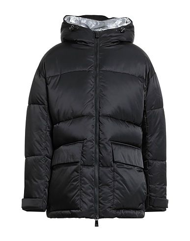ARMANI EXCHANGE Shell jacket Black 100% Polyester, Polyurethane