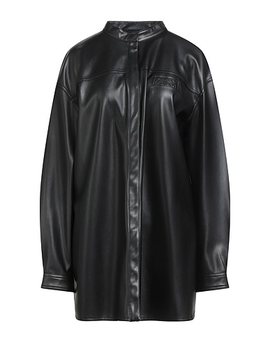 ARMANI EXCHANGE Solid colour shirts & blouses Black 100% Polyester