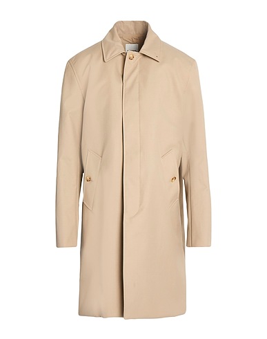 SANDRO Full-length jacket Sand 43% Polyester, 37% Wool, 20% Polyurethane