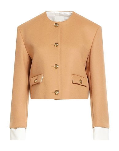 SANDRO Jacket CAMMELLO 78% Wool, 22% Polyamide, Viscose