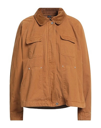 PINKO Jacket Camel 100% Cotton, Elastane