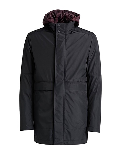 CANALI Coat BLACK EDITION Midnight blue 100% Polyester