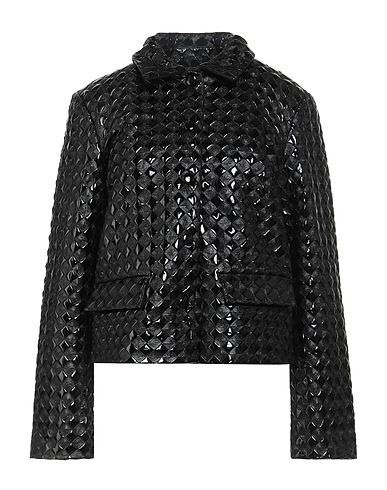 PINKO Jacket Black 97% Polyester, 3% Elastane