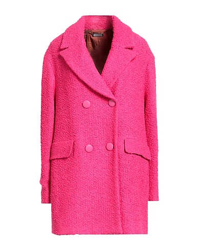 MALÌPARMI Mantel Fuchsia 33% Acryl, 30% Baumwolle, 16% Schurwolle, 15% Polyester, 6% Viskose