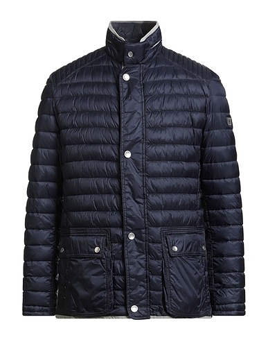 BUGATTI Shell jacket Navy blue 100% Polyamide