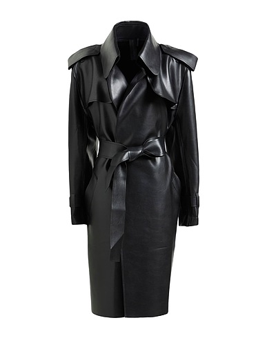 NORMA KAMALI Full-length jacket 100% Polyurethane, Polyester, Elastane