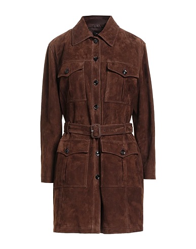 TOM FORD Giubbotto Testa di moro 100% Pelle di agnello