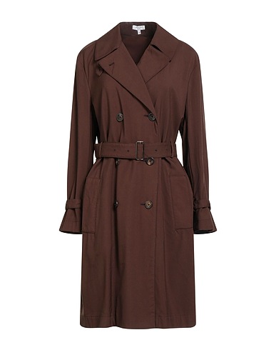BOGLIOLI Double breasted pea coat Brown 100% Virgin Wool