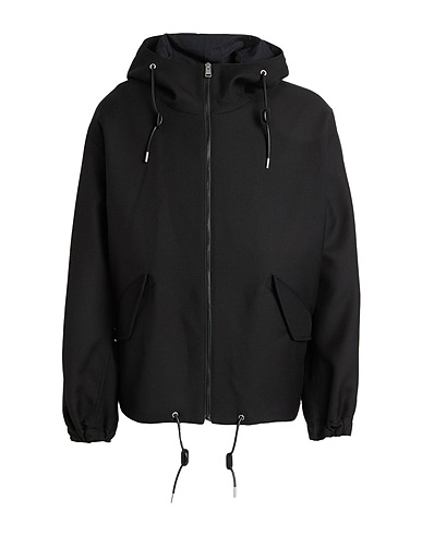 SANDRO Jacket Black 50% Polyester, 50% Wool