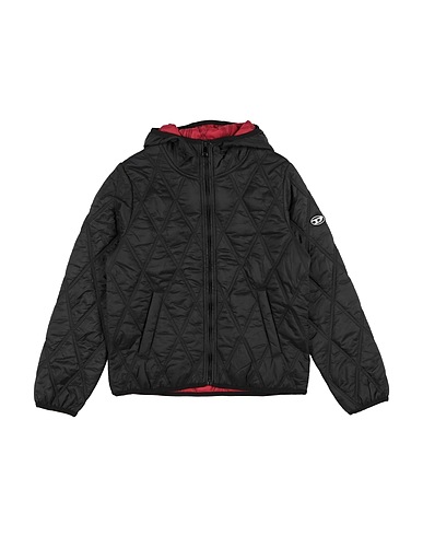 DIESEL 다운 자켓 블랙 100% 폴리아미드