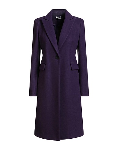 REBEL QUEEN by LIU •JO Mantel Violett 52% Acryl, 42% Polyester, 6% Wolle