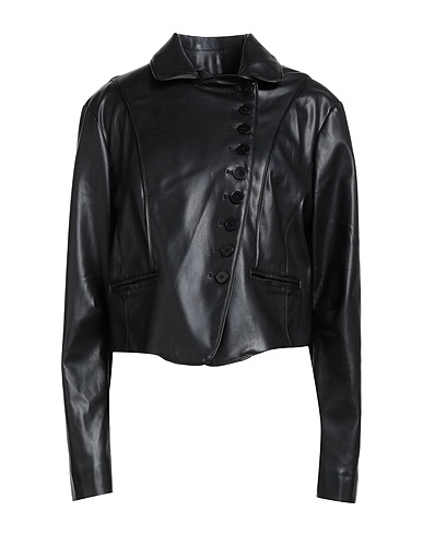 ACTITUDE by TWINSET Jacket Black 100% Polyester, Cotton