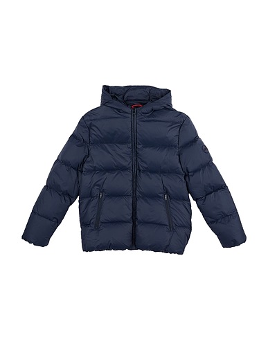 FAY Shell jacket JUNIOR Midnight blue 100% Polyamide, Polyethylene, Polyester, PVC - Polyvinyl chloride