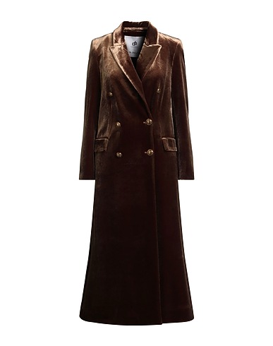 COMPAGNIA ITALIANA Coat Military green 90% Polyester, 10% Elastane