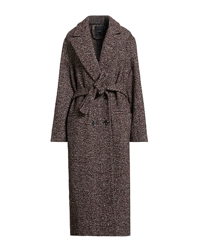 PINKO Caban e doppio petto Testa di moro 36% Poliestere, 31% Lana, 18% Fibre sintetiche, 8% Cotone, 7% Seta