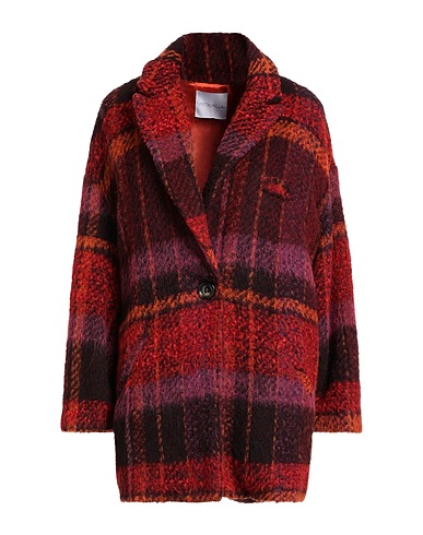 PIETRONILLA Παλτό Κόκκινο 45% Πολυεστέρας, 17% Βαμβάκι, 17% Μαλλί, 16% Ακρυλικό, 5% Μαλλί αλπακά