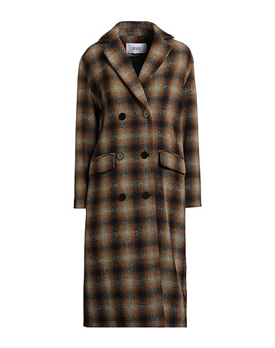 SILVIAN HEACH Coat Brown 70% Wool, 30% Polyester