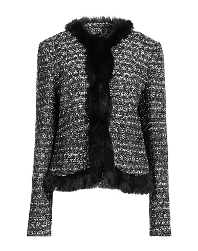 LIU •JO Jacke Schwarz 89% Polyester, 6% Baumwolle, 3% Viskose, 2% Acryl