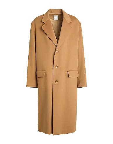SANDRO Coat Camel 90% Virgin Wool, 10% Cashmere