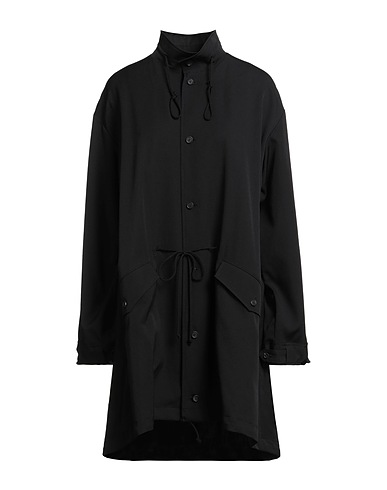 REGULATION YOHJI YAMAMOTO Full-length jacket Black 100% Wool