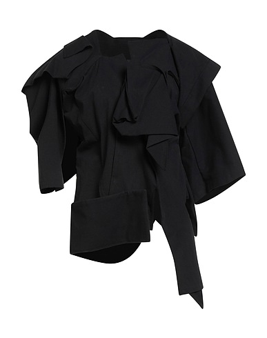 YOHJI YAMAMOTO Jacket Black 86% Cotton, 14% Hemp