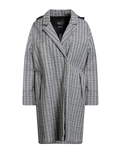 HERNO Cappotto LAMINAR Blu notte 45% Cotone, 35% Viscosa, 18% Acrilico, 2% Altre Fibre, Poliuretano