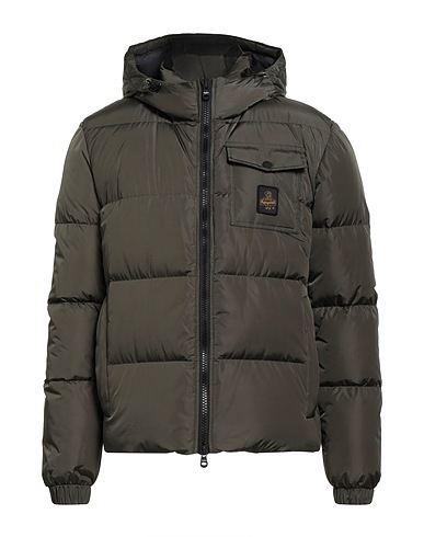 REFRIGIWEAR Piumino Verde militare 100% Poliammide