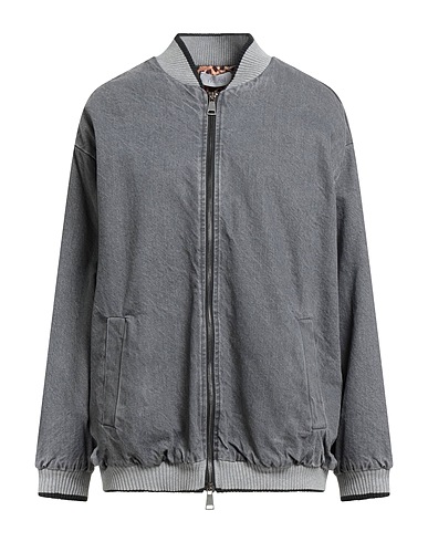 MOTEL Denim jacket Grey 100% Cotton