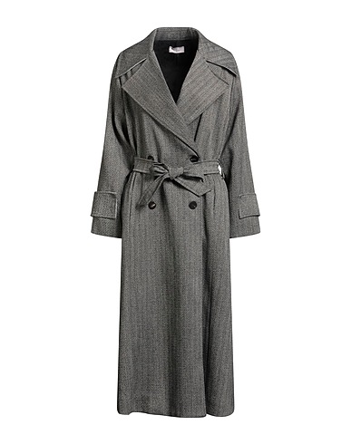 MOTEL Coat Black 73% Polyester, 25% Viscose, 2% Elastane