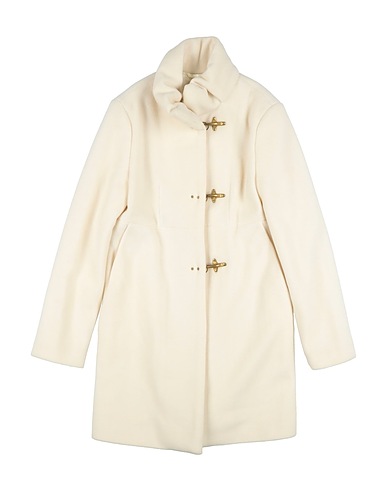 FAY Coat JUNIOR Ivory 80% Virgin Wool, 20% Polyamide