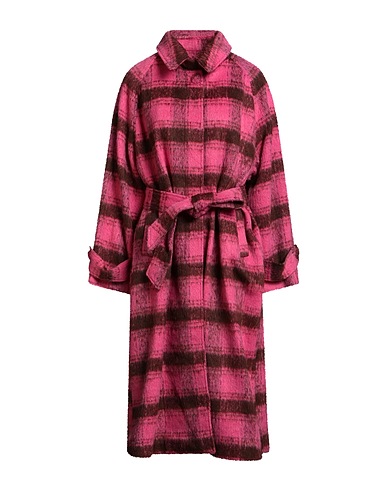 WEILI ZHENG Coat Fuchsia 50% Wool, 50% Polyester