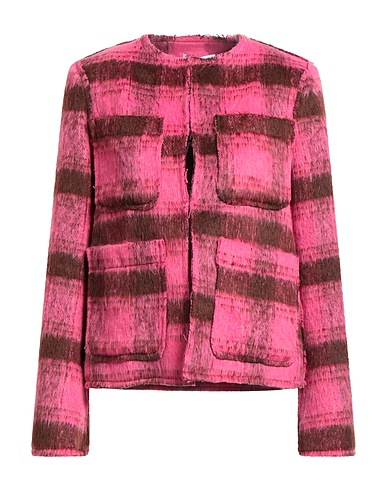 WEILI ZHENG Jackets 50% Wool, 50% Polyester