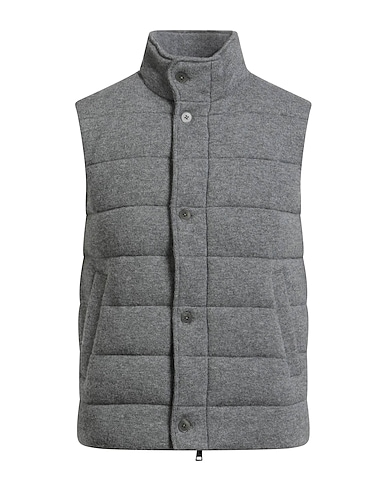 J'RICK Vest Grey 100% Polyamide, Wool, Cashmere