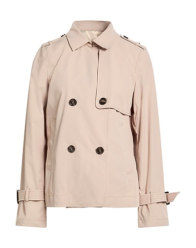 DEKKER Double breasted pea coat Beige 100% Polyester