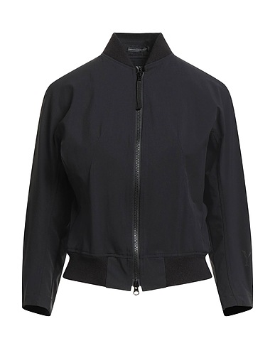 Y'S YOHJI YAMAMOTO Bomber Black 89% Nylon, 11% Polyurethane, Acrylic, Wool