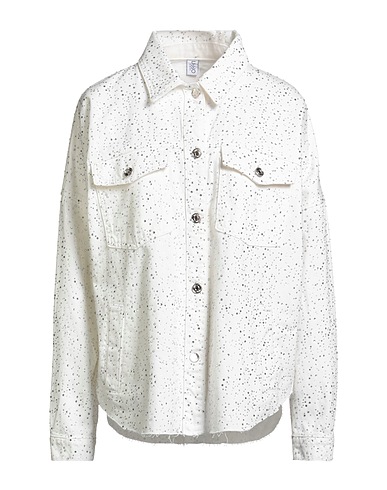 LIU •JO Denim shirt White 100% Cotton