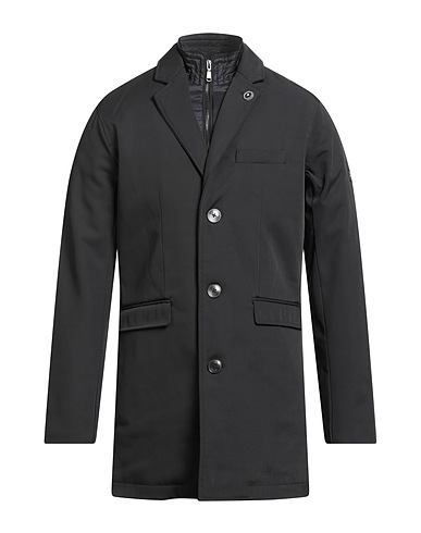 YES ZEE by ESSENZA Coat URBAN Black 92% Polyester, 8% Elastane