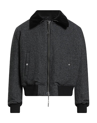 YOHJI YAMAMOTO POUR HOMME Bomber Black 100% Cotton, Wool