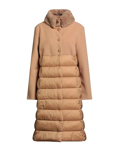 CORTE dei GONZAGA Shell jacket Camel 100% Polyamide, Polyester