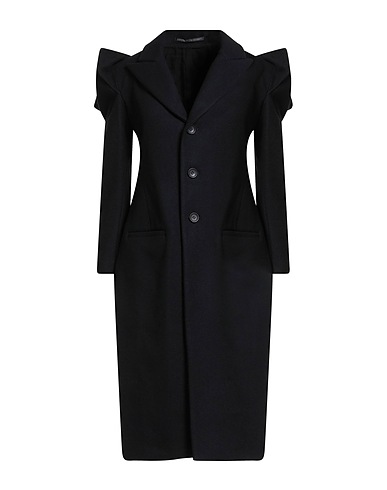 YOHJI YAMAMOTO Coat Black 100% Wool