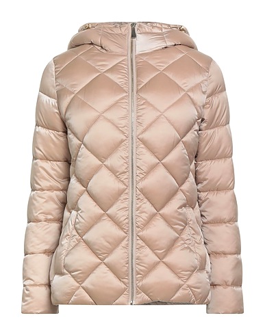 LIU •JO Shell jacket Beige 50% Polyamide, 50% Polyester