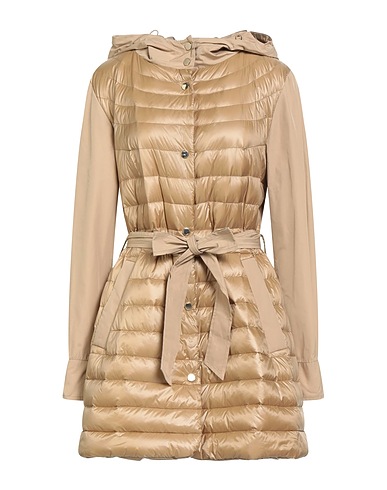 VIOLANTI Shell  jacket AVENUE Beige Nylon, Polyester
