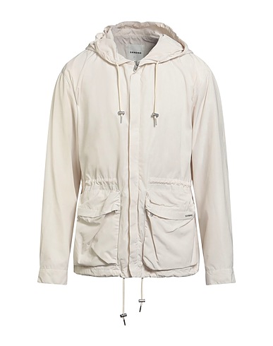 SANDRO Jacket Ivory 100% Polyester