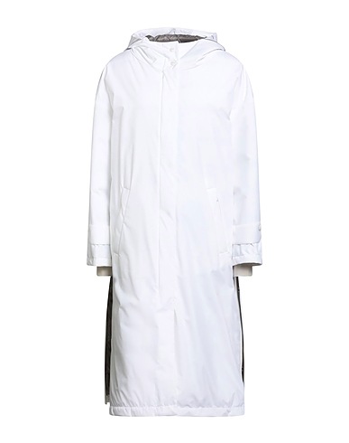 HERNO Coat LAMINAR Off white 100% Polyester, PTFE - Polytetrafluoroethylene