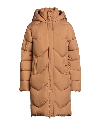 CONTE OF FLORENCE Shell jacket Camel 100% Polyester