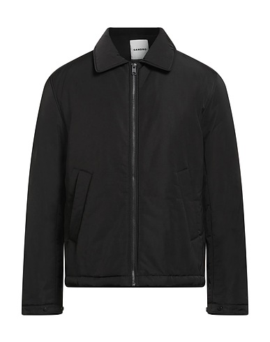 SANDRO Jacket Black 100% Polyester