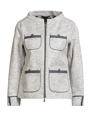 HERNO Giubbotto LAMINAR Grigio chiaro 40% Cotone, 33% Viscosa, 21% Poliestere, 5% Acrilico, 1% Poliammide