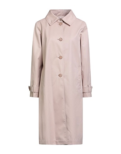 HERNO Full-length jacket Light pink 100% Cotton, Polyester