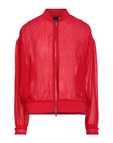ARMANI EXCHANGE Bomber Red 100% Polyester, Elastane